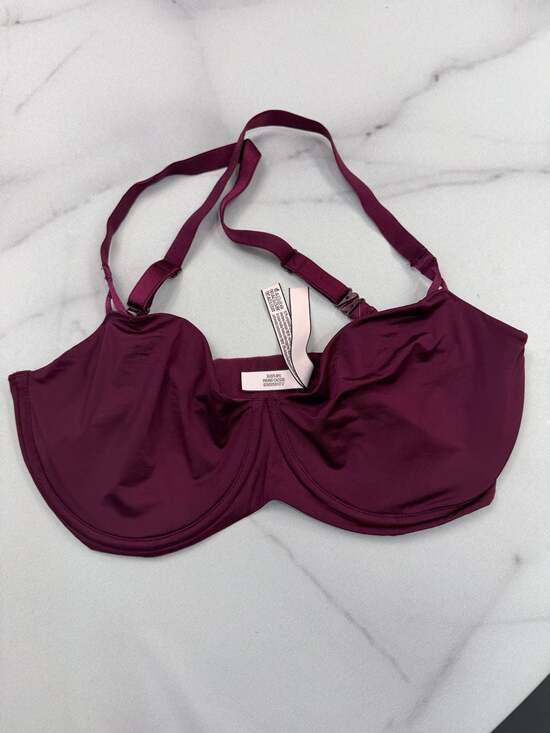 Victoria's Secret Other - Victoria's Secret Unlined Push-Up Bra in Berry Purple, Size 34DDD